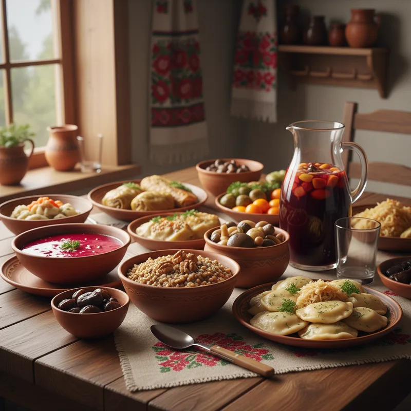 Le Noel orthodoxe : les 12 plats du reveillon ukrainien et russe
