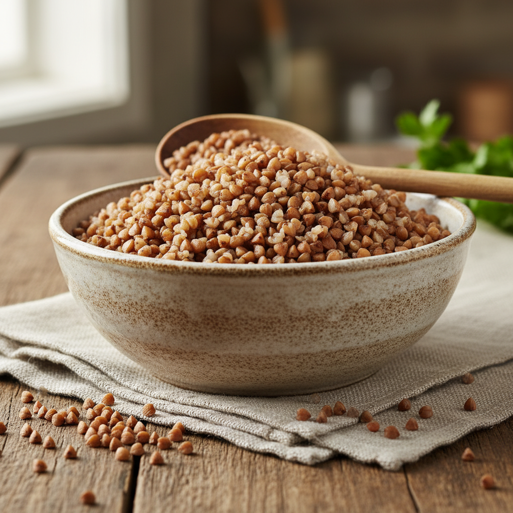 Le sarrasin kasha : pseudo-cereale sans gluten de la cuisine slave